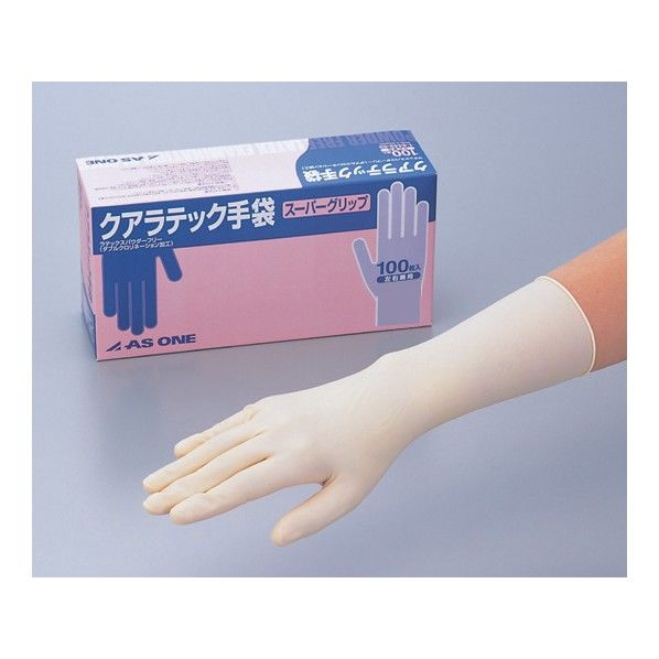 クアラテック手袋スーパーグリップ(パウダーフリー) L 1-8449-31