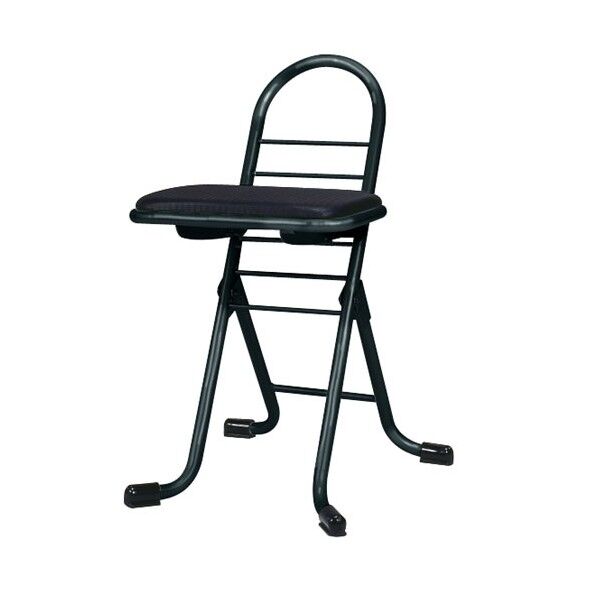 プロワークチェア ミニ ブラック 420x440x650mm PW-100 1点