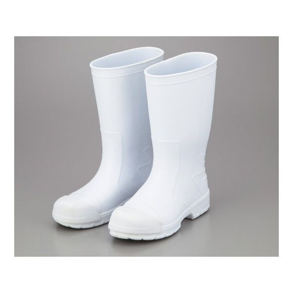サニフィット耐油長靴白 先芯入 24.0cm 2-3820-05 1