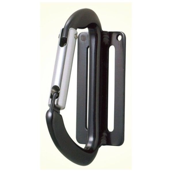 カラビナ式 アルミツールフック F-25-BL シルバー 01497 1丁