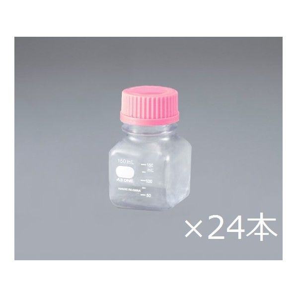 ビオラモポリカーボネイト角型ボトル(ケース販売) 150ml 2-4130-51 24個