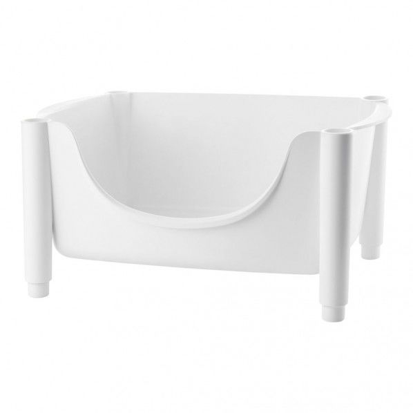 スタッキングキッチンバスケット ホワイト NGT5601 1個