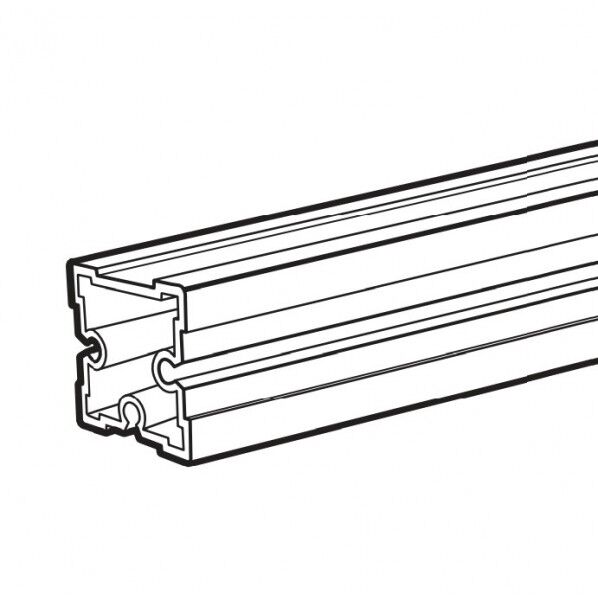 Alframe(アルフレーム)25mmアルミフレーム本体 溝3方向型(B-5)