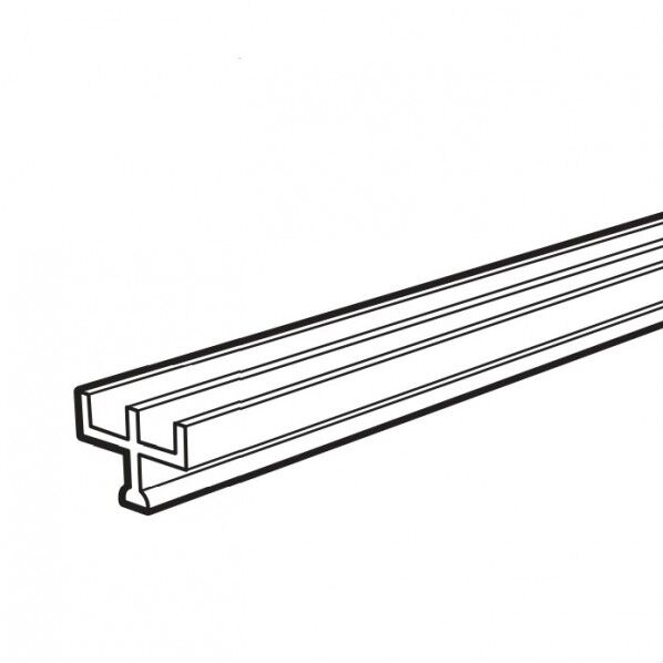 Alframe(アルフレーム)25mmアルミフレーム用アダプタ(下レール)