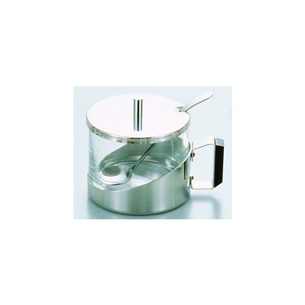 ガラス製シュガーポット No8073W PJY31 1個