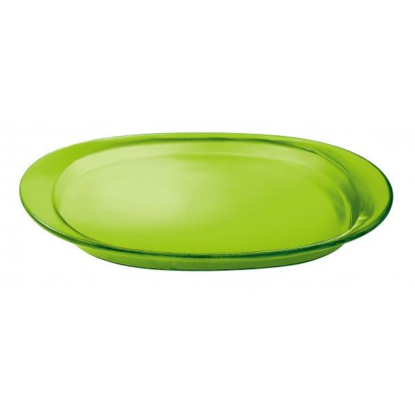 オーバルトレイ グリーン RGT7802 1個