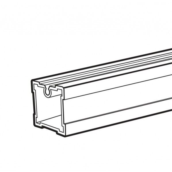 Alframe(アルフレーム)25mmアルミフレーム本体 溝1方向型(B-6)
