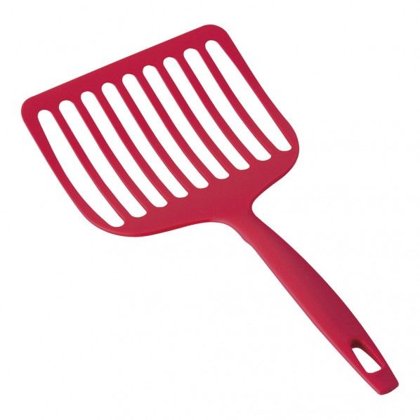 ホームシェフ しなるワイドターナー レッド BHM0801 1個