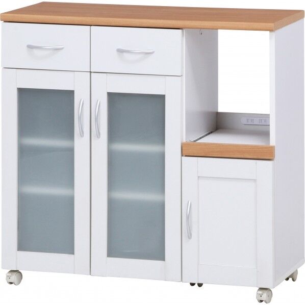 キッチンカウンター サージュ 90 ホワイト 99522 1台