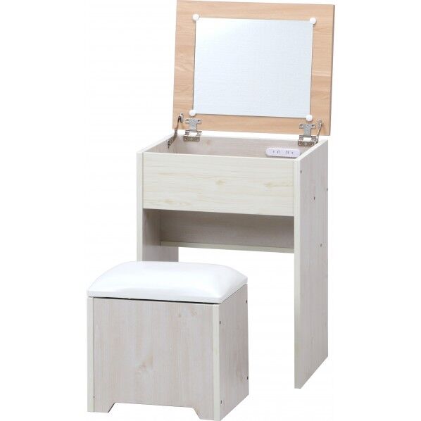 ドレッサーデスク スツール付き