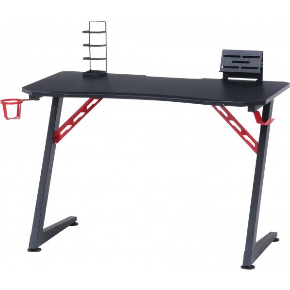 ゲーミングデスク レイズ レッド 18572 1台