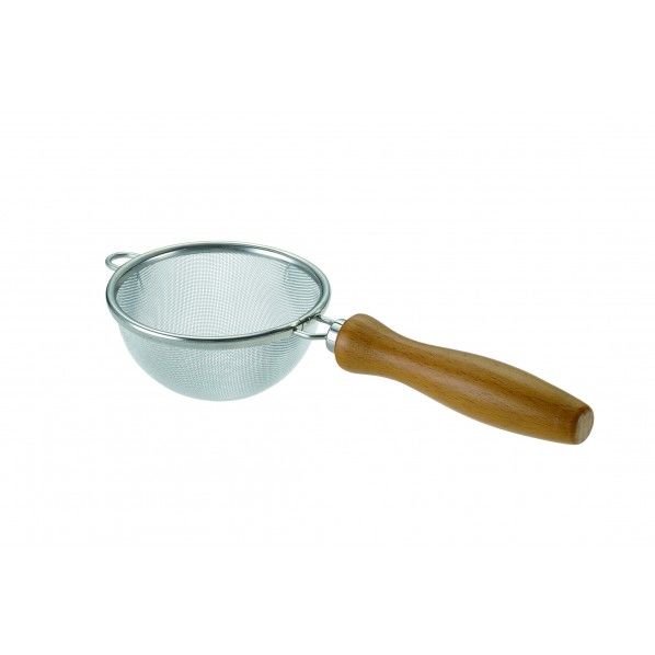 18-8木柄浅型茶こしII(シングル) BTY9901 1個