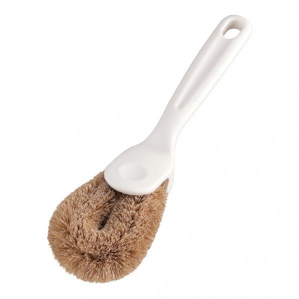 白パームたわしハンディ柄付 JHV4301 1個