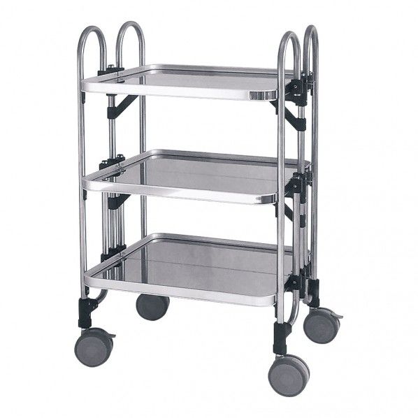 アボジワゴン 3段(折りたたみ式) HAB1001 1個