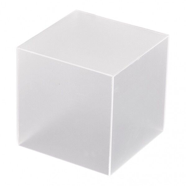 アクリル BOX 5面体(マット) 200角 NDI0401 1個