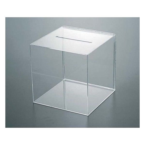 アクリル応募箱 透明 ZOU0101 1個