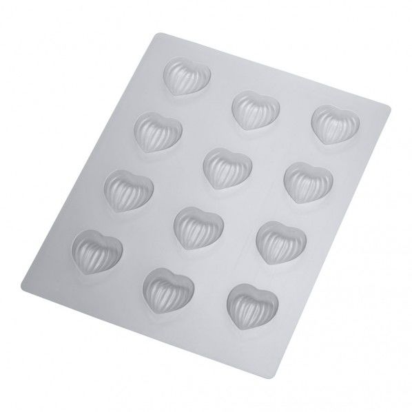 チョコモールド ハートライン WTYA901 1個