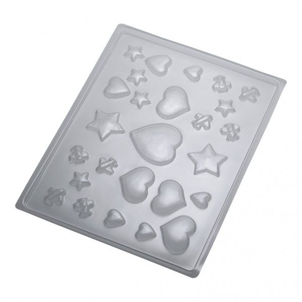 チョコレート流し型 バラエティー WTY50 1個