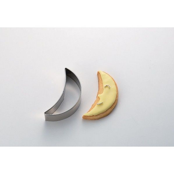 18-8クッキー抜型 月 WNK8001 1個