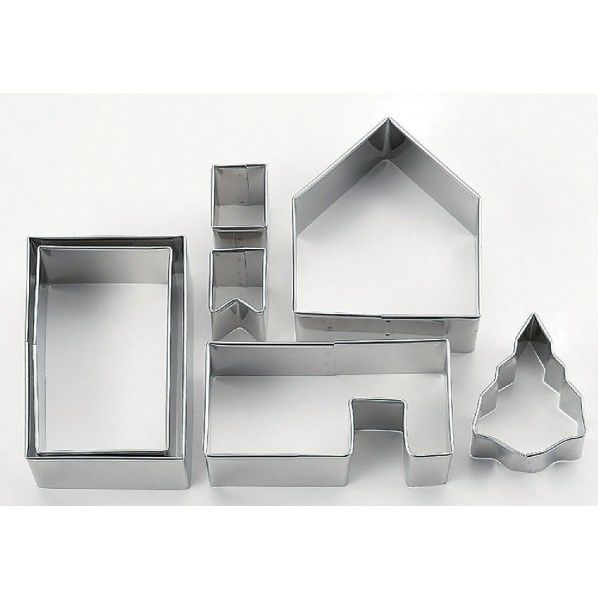 18-0クッキー抜型 クッキーハウス WNK8501 1個