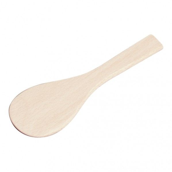 木製 丸スパテル(ブナ) BSP01024 1個