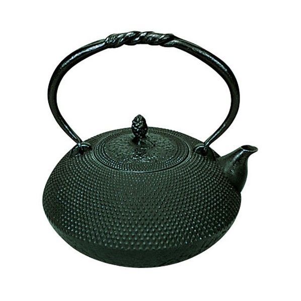 五進 鉄瓶 平丸霰 15号 1.65L BTT18 1個