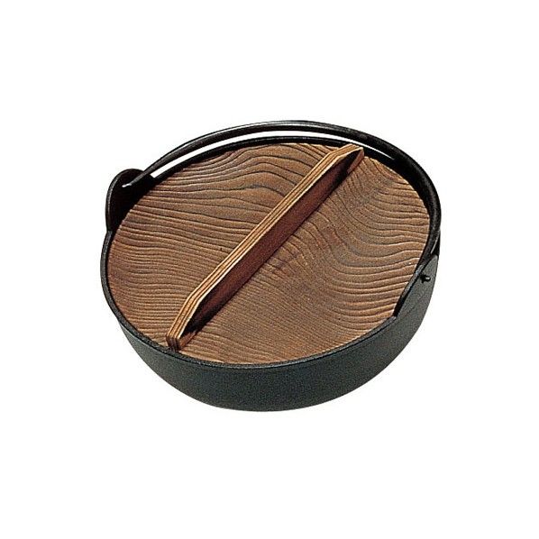 五進 アルミ田舎鍋(シリコンフッ素加工) 13cm QIN10013 1個