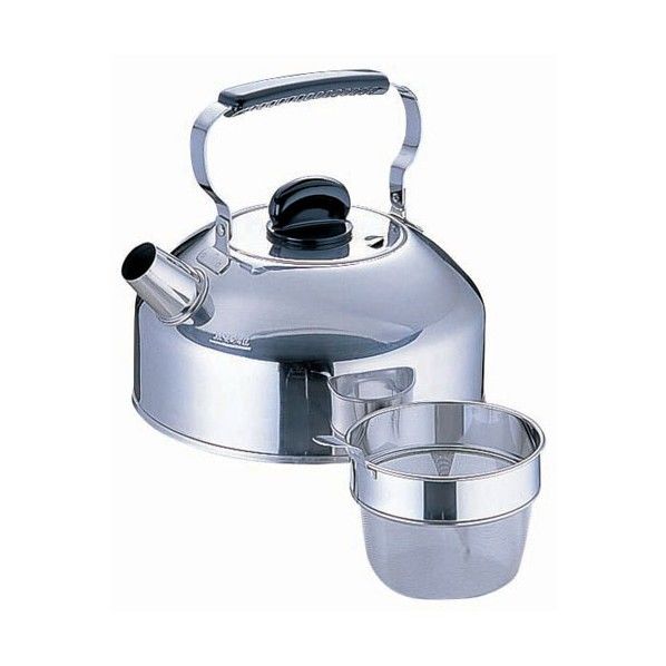 18-8健康緑茶ケットル 4L EKT2001 1個