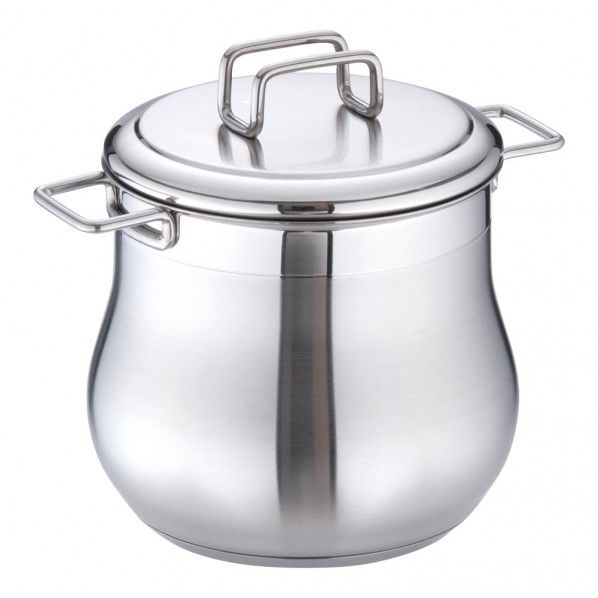 18-10タミー ストックポット(蓋付)