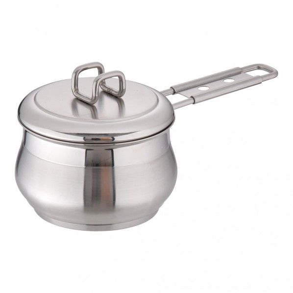 18-10タミー ソースパン(蓋付)