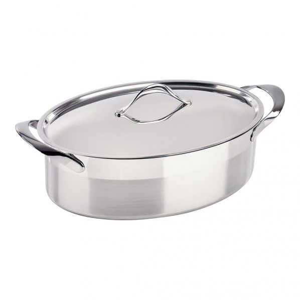 18-10マイレディ オーバルキャセロール ABR2601 1個