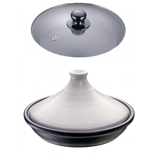 ブローディア IHタジン鍋(ガラス蓋付) ATZ0401 1個