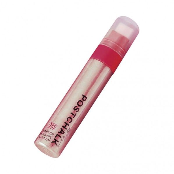 ボード用マーカー 蛍光カラー・芯 赤 15mm PBCF202 1個