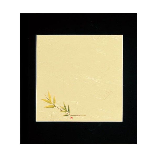 5寸懐紙 四季ノ花 笹 QKIB7 100枚