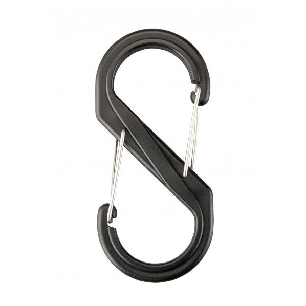 S型カラビナ SKTD‐BK 両端フック開口 140×64mm 284182 1個