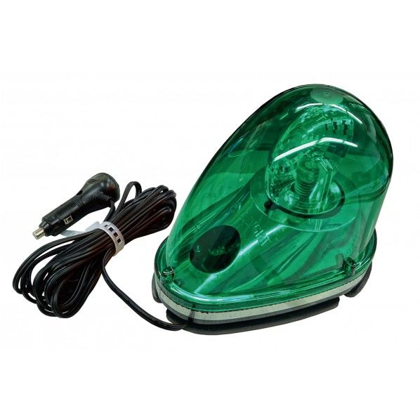 マグネット着脱式LED回転灯(流線型)回転灯‐1224G 324031 1台