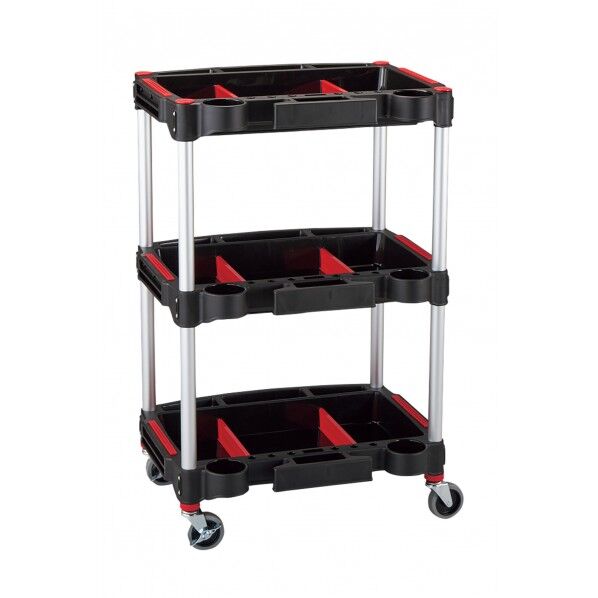 ツールカート KT‐4658X トレイ3段 570×455×890mm 146152 1台