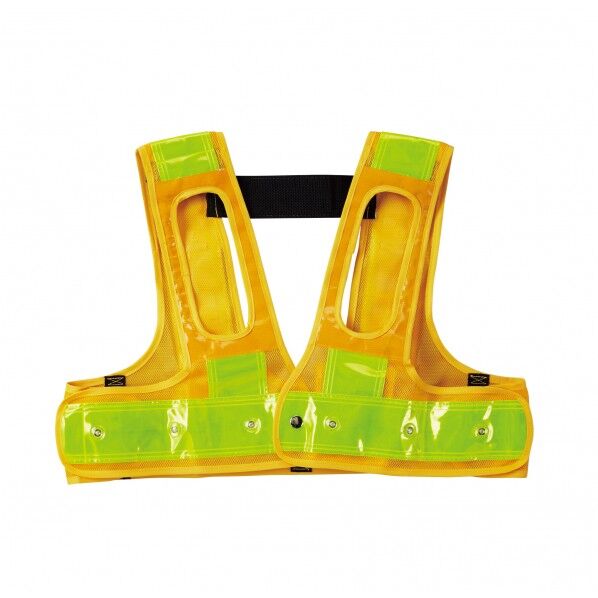 フルハーネス用LEDベスト FH用LEDベスト(黄/黄)フリーサイズ ショート丈 238241 1着