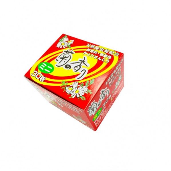 菊の香ミニ 天然除虫菊蚊取線香