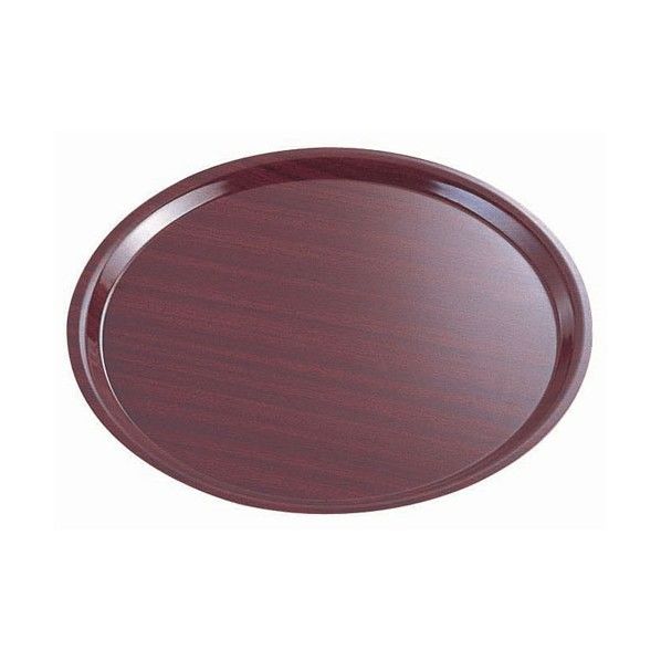 丸型カプリトレー ウォルナット EUC0701 1個