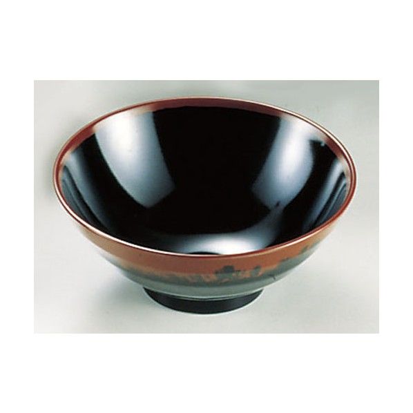 メラミン「長次郎窯」 丼(小) RDV45001 1個