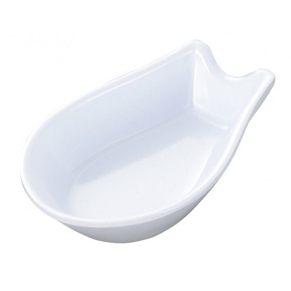 C-80 メラミンレンゲ受皿(小) 白 RLV201B 1個