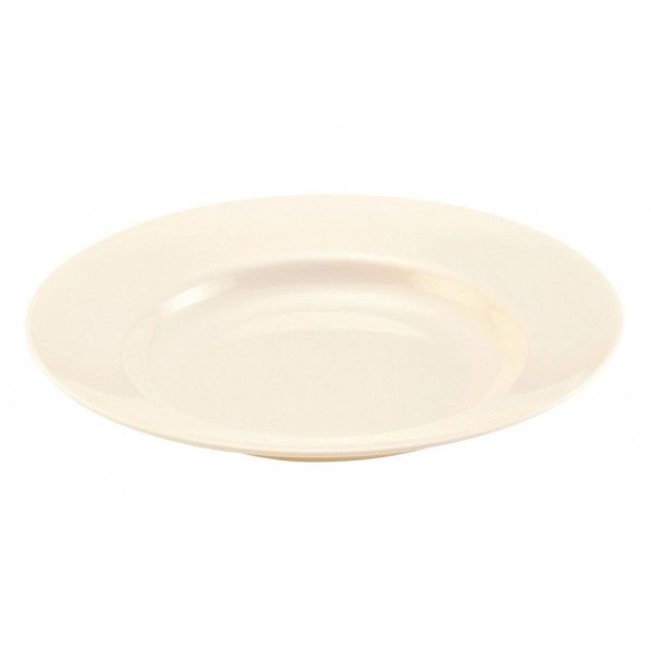 メラミン ラーメン丼受皿 No50 クリーム RUK1402 1個