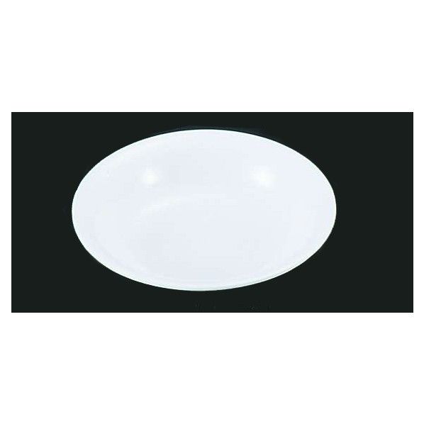 メラミン 深皿 No49B(中) 白 大 RHK15091B 1個