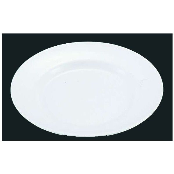 メラミン 平皿(リム型) No25