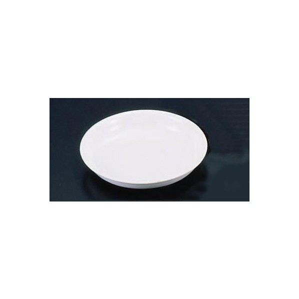 メラミン 和皿 No43給食用B-1 白 5.5寸 RWZ07431B 1個