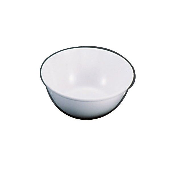 メラミン 給食用ミルク椀 No47 A-3 白 RML671B 1個