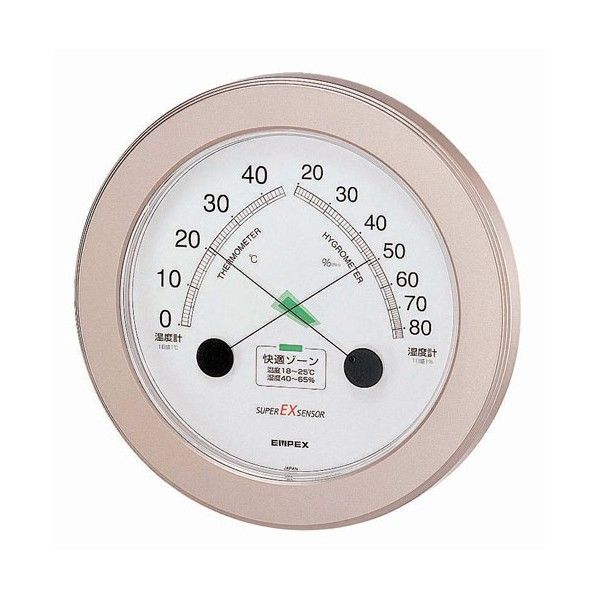 高品質 温・湿度計 スーパーEX BOVC201 1個