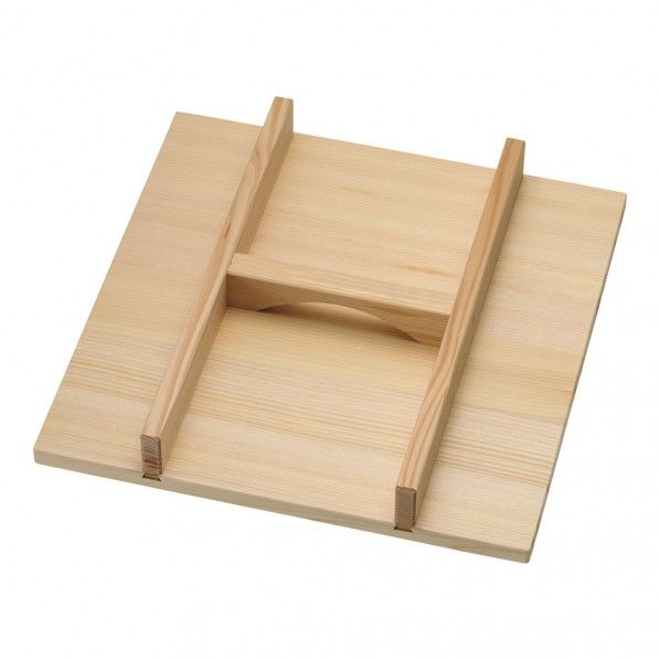 木製 角セイロ用 手付蓋(サワラ材)