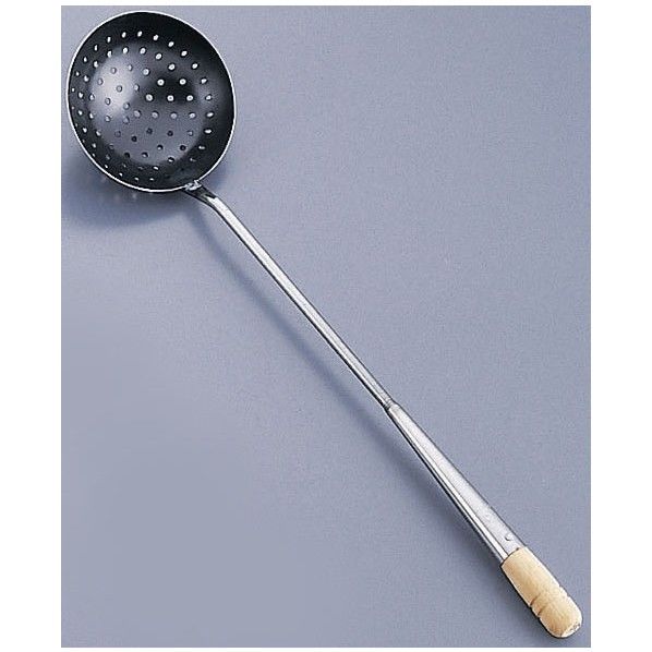 鉄 穴明中華お玉 大 ATY15001 1個